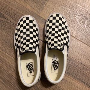 Checkered Vans